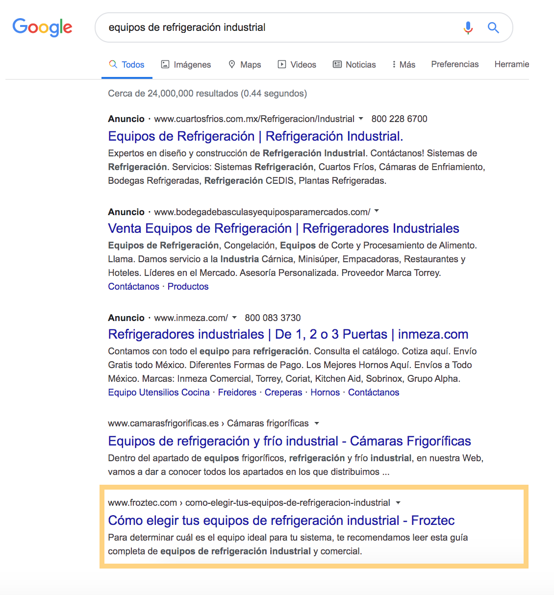 posicionamiento SEO inbound